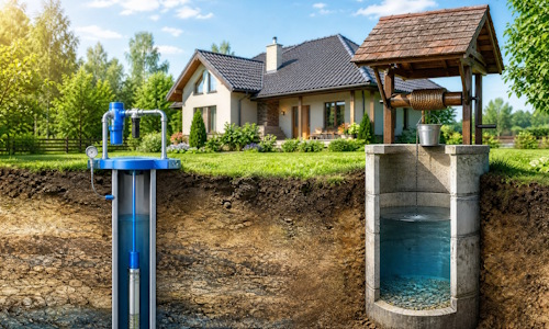 Автономное водоснабжение загородного дома Ярославль: скважина или колодец